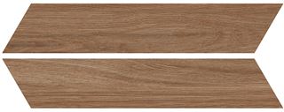 Azario Chevron Walnut Mat