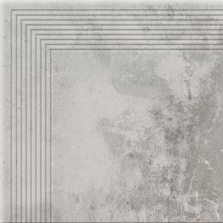 Cerrad Stopnica narożna Piatto Gris 18631