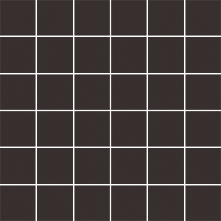 Paradyż Modernizm Nero Mozaika Cięta K.4,8X4,8