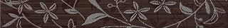 Cersanit Tanaka Brown Border Flower WD798-015