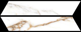 Azario Chevron Calacatta Gold Mat