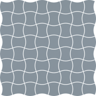 Paradyż Modernizm Blue Mozaika Prasowana K.3,6X4,4