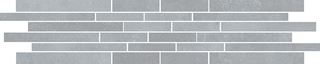 Cersanit Velvet Concrete Light Grey Mosaic Matt Stripes Rect ND1110-053