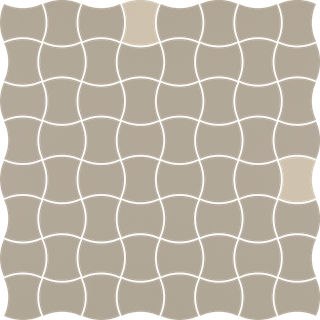 Paradyż Modernizm Grys Mozaika Prasowana K.3,6X4,4 Mix B