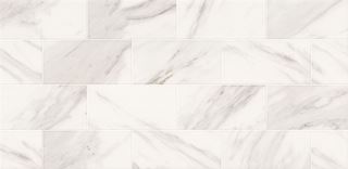Opoczno Marble Charm White Glossy Geo OP985-002-1
