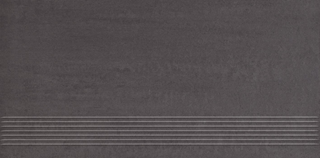 Paradyż Doblo Nero Stopnica Prosta Mat