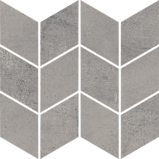 Paradyż Space Grafit Mozaika Cięta Romb Braid Mat