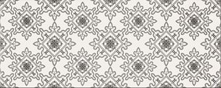 Opoczno Black&White Pattern E OP399-009-1