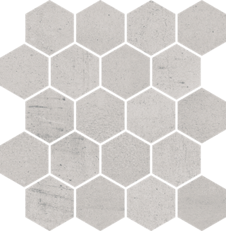 Paradyż Space Grys Mozaika Cięta Hexagon Poler