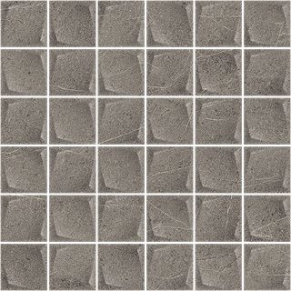 Paradyż Minimal Stone Grafit Mozaika Prasowana K.4,8X4,8
