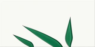 Cersanit Nature Green Inserto Leaf WD698-007