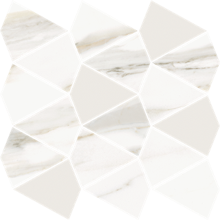 Cersanit Gold Wish White Mosaic Glossy NT1220-003