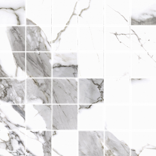 Cerrad Calacatta White Satyna mozaika