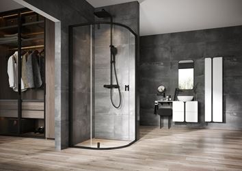 Łazienka w stylu industrialnym z kolekcją Ravak 10°
