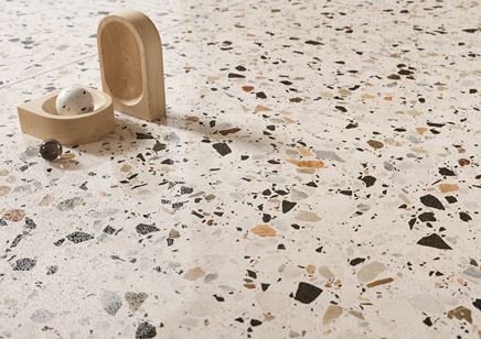 Detal płytki z kolekcji Cersanit Hika