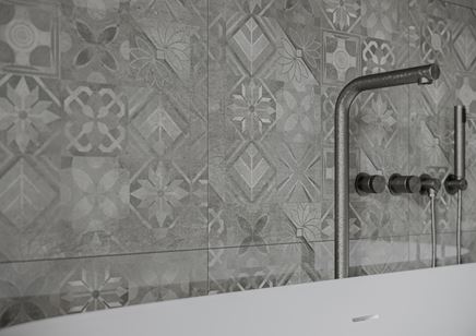 Cerrad Softcement graphite patchwork - Detal