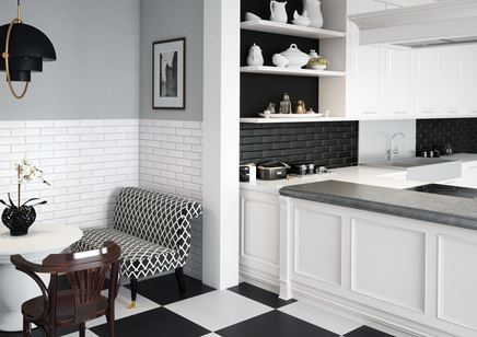 Kontrast czerni i bieli w kolekcji Cerrad Foggia