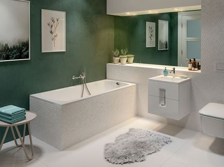 Aranżacja łazienki z wanną Koło Perfect