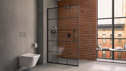 Kabina walk-in New Trendy New Modus Black