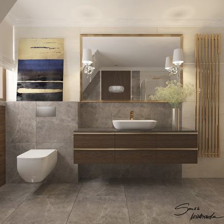 Łazienka na piętrze