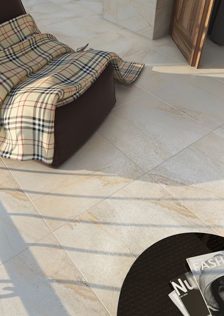 Detal płytki Opoczno Sahara na balkonie