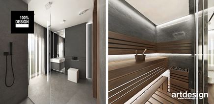 Łazienka z sauną