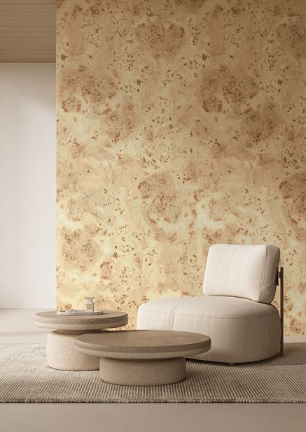 Detal wielkoformatowej płytki z kolekcji Paradyż Pianowood