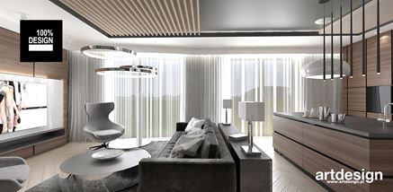 Elegancki design - wnętrze apartamentu