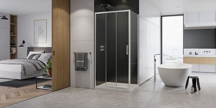 Aranżacja dużej łazienki przy sypialni