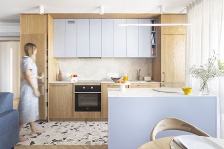 Wnętrze mieszkania architektki z JLW Studio
