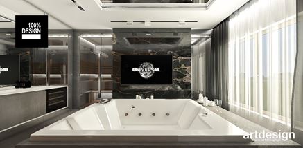Pokój kąpielowy z luksusowym jaccuzi 