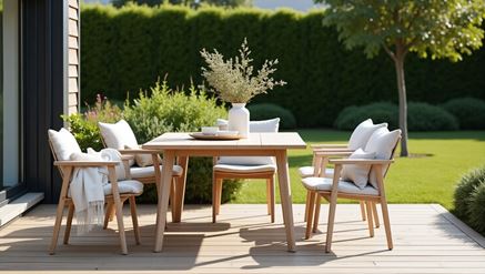 Jak urządzić jadalnię na tarasie?