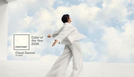 Cloud Dancer  - kolor roku 2026 Pantone 