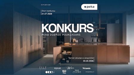 Zaprojektuj idealną kuchnię lub garderobę i wygraj nagrody. PEKA ogłasza konkurs dla architektów