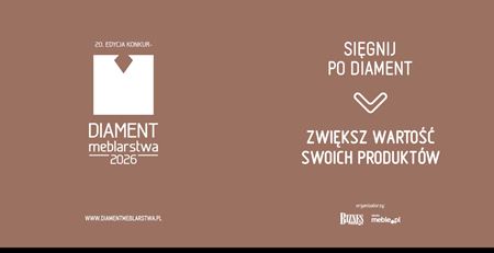 Diament Meblarstwa 2026 – nowości w jubileuszowej edycji