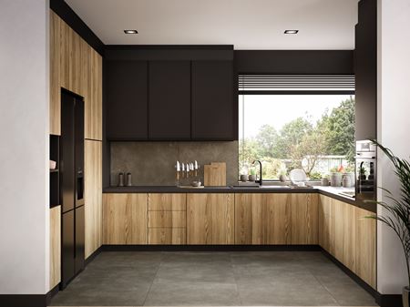 Aranżacja kuchni z oknem