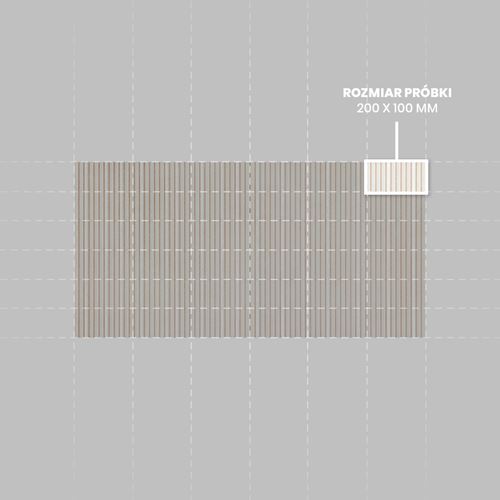 próbka dekoracji Domino Sandio Beige A/B