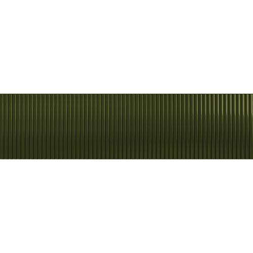 Tubądzin Groove Olive 1 STR Gloss