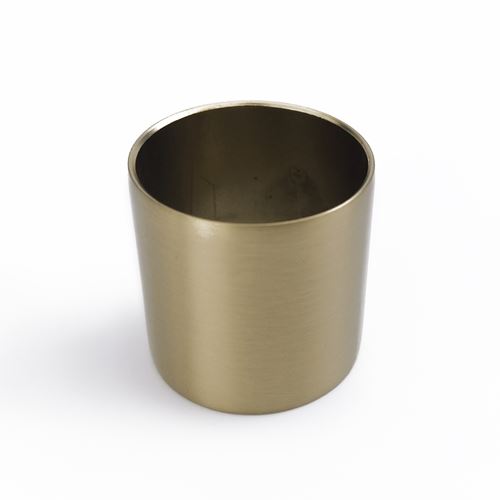 próbka materiałowa Deante kolor złoto szczotkowane/brushed gold MTDX0RIR