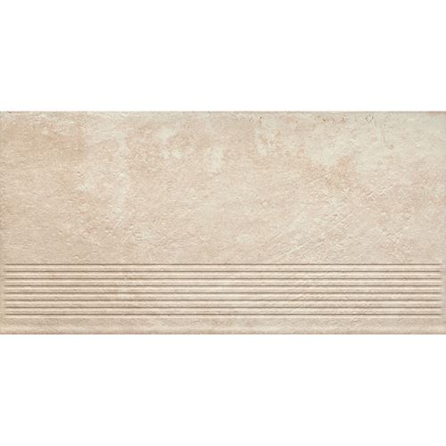 Paradyż Scandiano Beige Stopnica Prosta