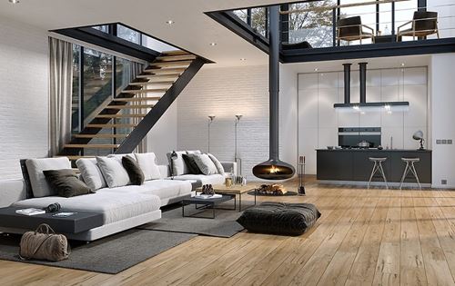 Antresola w domu jednorodzinnym