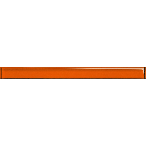 Opoczno Glass Orange Border New OD660-001