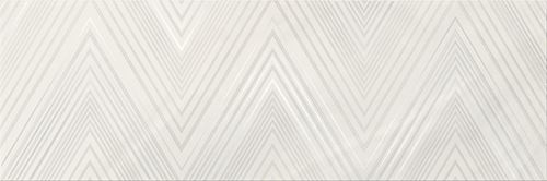 Cersanit Markuria white lines inserto matt WD1017-003
