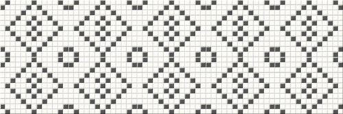 Opoczno Black&White Mosaic OD334-010