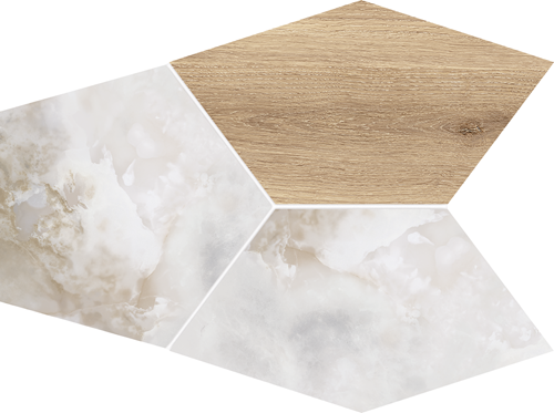 Tubądzin Onice Bianco Wood MAT