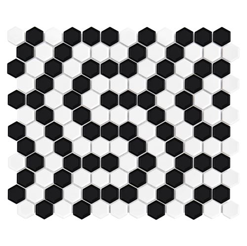 Dunin Hexagonic Mini Hexagon B&W Coral