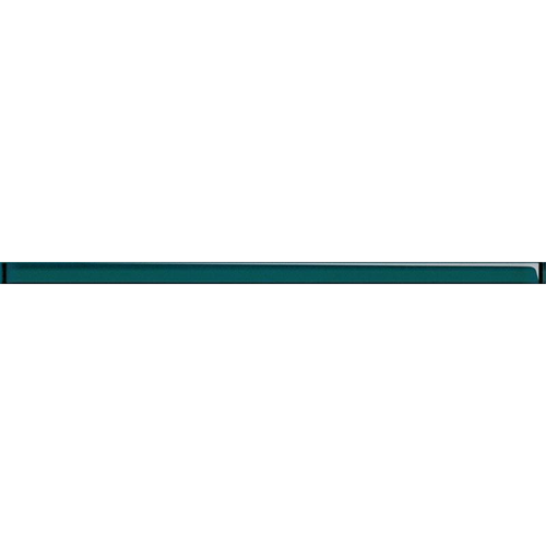 Opoczno Glass Turquoise Border OD685-010