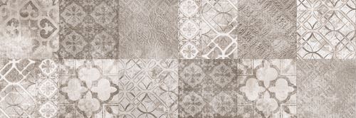 Vijo Twin Taupe Patchwork