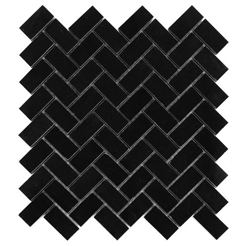 Dunin Black&White Pure Black Herringbone 48