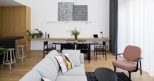 Nowoczesny apartament z antresolą